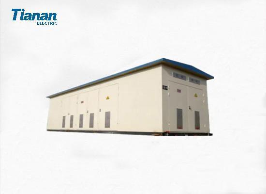 Safe And Reliable Prefabricated Substation12KV P.S. Fire Wood Decked Type