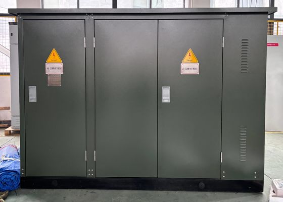 Phạm vi khai thác trạm biến áp nhỏ gọn ± 2 × 2,5% Phương pháp làm mát ONAN và 25 loại dầu để phân phối điện