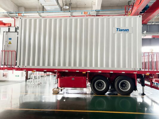 Tốc độ gió 40 mét/giây Đường phụ biến áp di động với dòng cắt ngắn 40 KA và độ chịu độ ẩm lên đến 95%